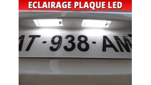 Pack led plaque Honda Civic 10