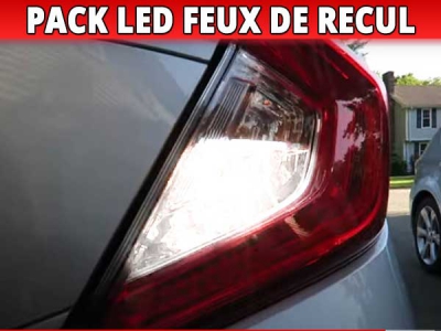 Pack led feux de recul pour Honda Civic 10 (2017- )