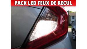 Pack ampoule led feux de recul pour Honda Civic 10 (2017- )