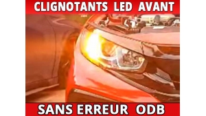 Pack led clignotants avant pour Honda Civic 10