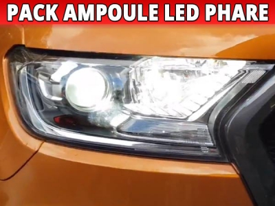 pack led feux de jour route xenon Ford Ranger III ph3 (2018-)