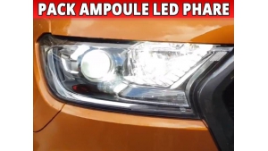 Pack Led feux de Jour et Route led Ford Ranger III ph2 (2015-18)