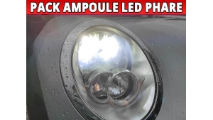 Pack 2 Ampoules LED Phare pour Mini R50 R53 - Homologuées E9