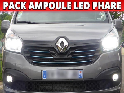 Phares led H4 Renault Trafic 3