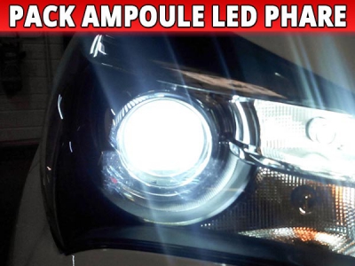 Pack Ampoules LED Phare Homologuées pour Opel Mokka