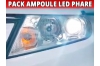 Pack led phare croisement route pour Suzuki Vitara 2