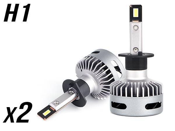 Mini Ampoule led H1 ventilée haute puissance homologuée Europe E9