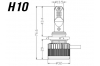 Pack 2 Mini Ampoules led phare haute puissance H10 Ventilées sans erreur ODB homologuee e9