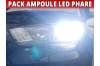 Pack Ampoules LED Feux de Croisement pour Audi A1 - Homologation E9
