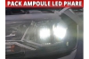 Pack 2 Ampoules LED Phare Homologation E9 pour Volkswagen Polo VI (AW1/BZ1)