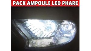 Pack Ampoules LED Phares Homologuées E9 - Ford Ranger III ph3 (2018-20)