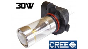 Antibrouillard led H10 (9145 / PY20D) - 30 Watts - CREE - Blanc 6000K