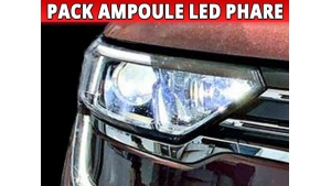 Pack Ampoules LED Phares pour Renault Koleos II - Homologation E9