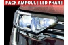 Pack led phare croisement route pour Renault Koleos 2