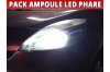 Pack led phare croisement route pour Renault Scenic 3