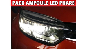 Pack Ampoules LED Phares pour Renault Captur - Homologation E9