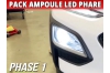 Pack led phare croisement route pour Hyundai Kona