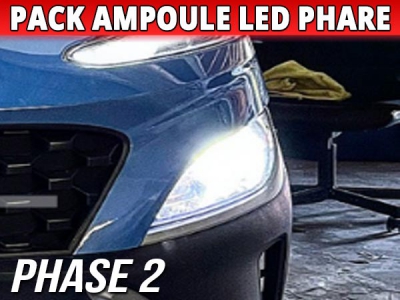 Pack led phare croisement route pour Hyundai Kona