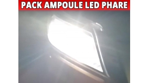 Pack 2 Ampoules LED Phare H4 Double Intensité pour Nissan Navara D23