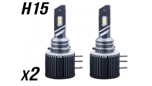 Ampoule led phare haute puissance H15 Canbus Renforcé - Feu jour+route