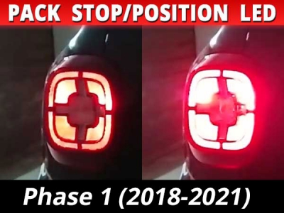 Pack ampoule led feux stop/position pour Dacia Duster II
