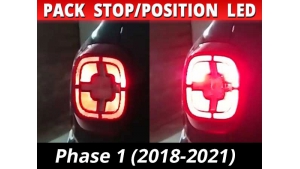 Pack ampoule led feux stop/position pour Dacia Duster II - Phase 1 2018-2021