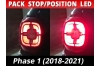 Pack ampoule led feux stop/position pour Dacia Duster II
