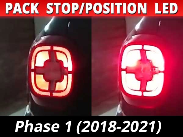 Pack led feu de recul pour Dacia Duster 2