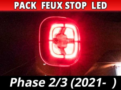 Pack ampoule led feux stop/position pour Dacia Duster II