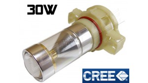 Antibrouillard led H16 (PS19W) - 30 Watts - CREE - Blanc 6000K
