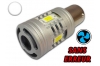 Ampoule Led P21W / BA15S 4 SMD 3570 Ventilée- Orange - CANBUS