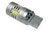 Ampoule Led W21W - 7440 4 SMD 3570 Ventilée- Orange - CANBUS