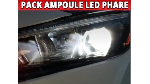 Pack Ampoules LED Phares Homologuées E9 pour Nissan Leaf 2 (2017-)