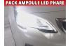 Pack led phare croisement route pour Peugeot 3008 2