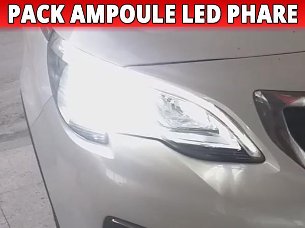 Pack Ampoules LED Phare Homologuées pour Land Rover Range Rover Evoque