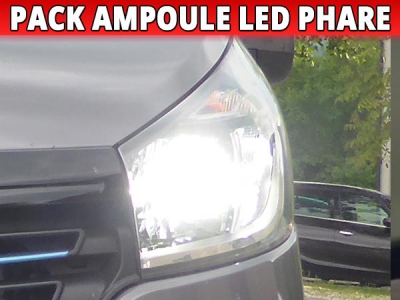 Ampoule led phares led H4 Nissan Primastar