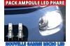 Pack led phare croisement route pour Citroen C3 III (2016-)