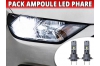 Pack led phare croisement route pour renault megane 4