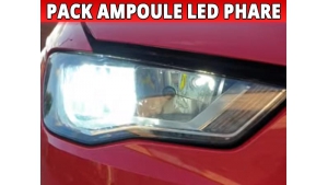 Pack Micro Ampoules LED Phare Croisement pour Audi A3 8V