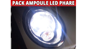 Pack 2 Ampoules LED Phare H4 Double Intensité pour Mini Clubman R55