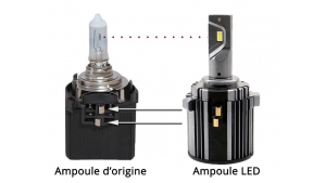 1 Ampoule LED H7 phare Spécial VW Audi Skoda et Mercedes