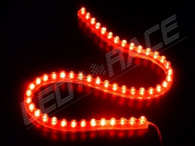 Ruban Led flexible - Etanche - 12v - Rouge