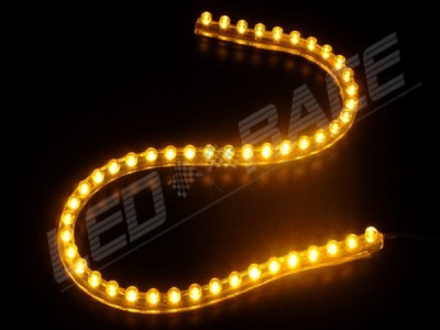 Ruban Led flexible - Etanche - 12v - Jaune