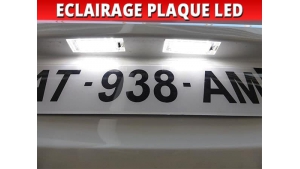 Pack led plaque Renault Scenic II
