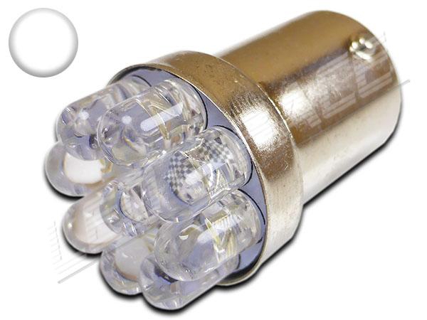 2PCS 1156 BA15S P21W Ampoule LED, Ampoule voiture blanche 144 LED, super  lumineuse étanche Convient pour