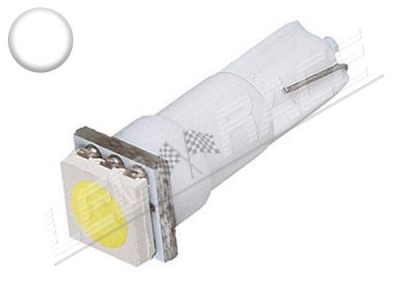 Ampoule Led T5 - 1 Led smd 5050 - Blanc 6000K - W1.2W