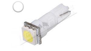 Ampoule Led T5 - 1 Led smd 5050 - Blanc 6000K - W1.2W