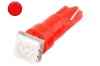 Ampoule led T5 - 1 Led smd 5050 - Rouge