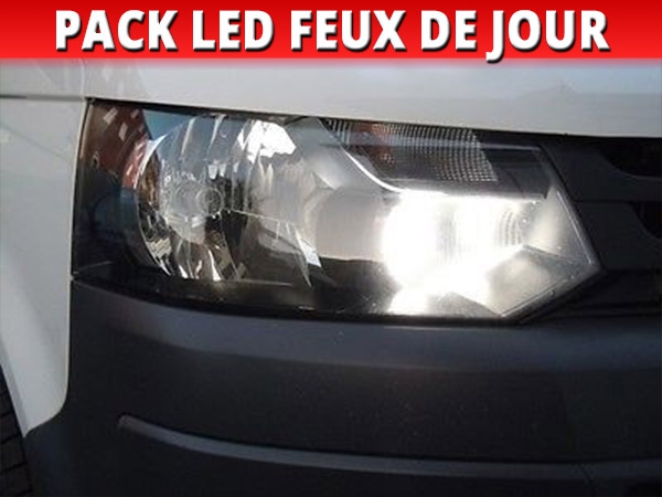 Ampoules LED H15 pour phares de voiture, feux de jour, lumière