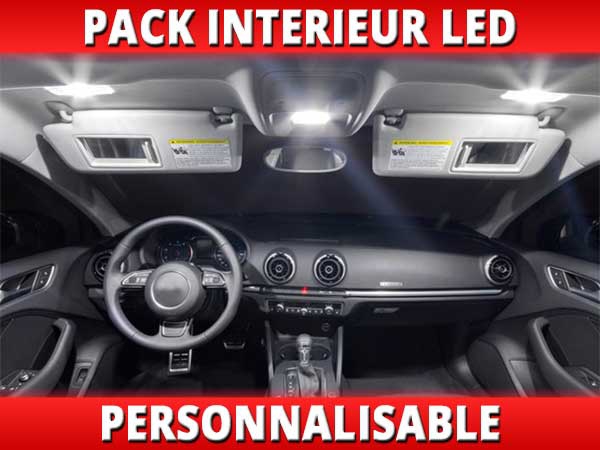 2 ampoules à LED smd Blanc Lumière plafonnier pour Citroën C5